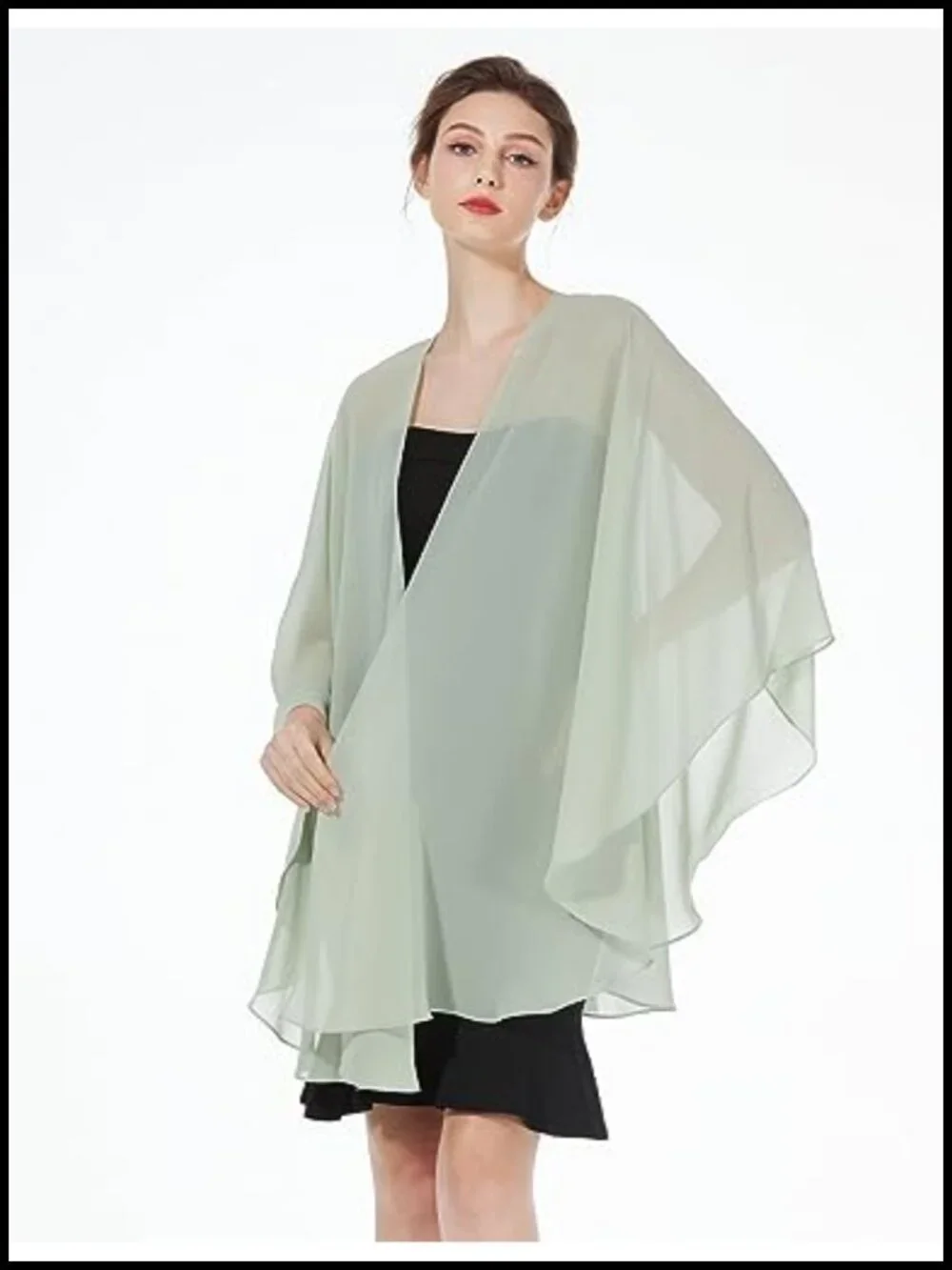 Women's Chiffon Evening Shawl Wrap Bridal Wedding Party Scarf